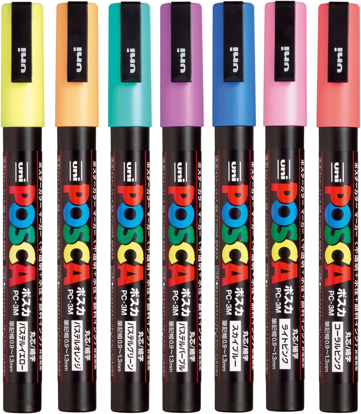 Midsole Marker Paint - Japoński marker Uni Posca, cienkopis 3M