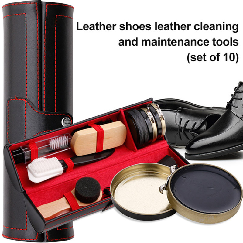 Sneaker Care Set - Zestaw do pielęgnacji skórzanych butów, szczotka,